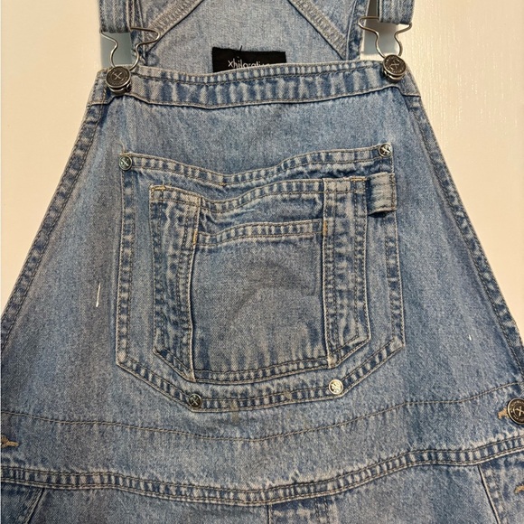 xhiliration vintage overalls Blue Denim medium - Picture 2 of 6